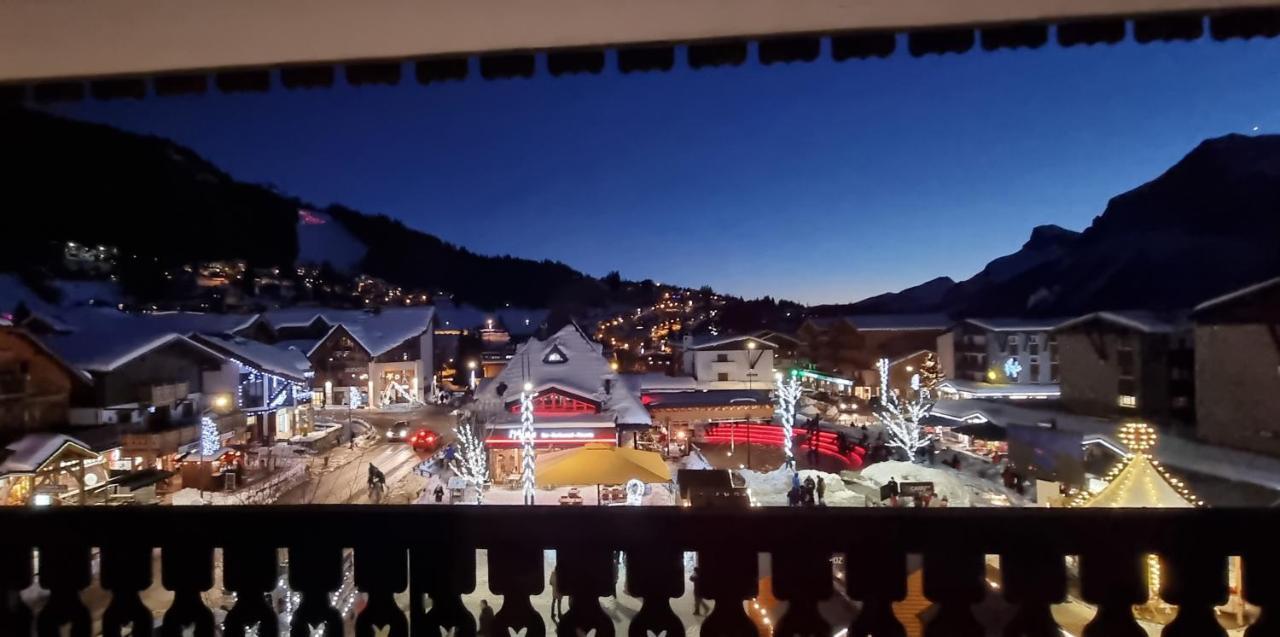 Apartamento Bellevue Centre, Wifi, Mountain View Les Carroz d'Arâches Exterior foto