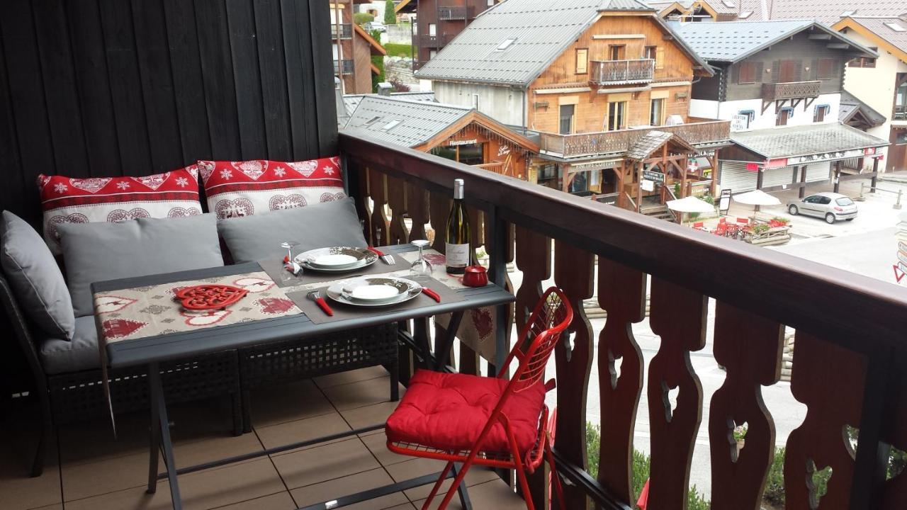 Apartamento Bellevue Centre, Wifi, Mountain View Les Carroz d'Arâches Exterior foto