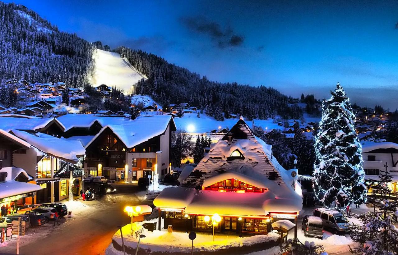 Apartamento Bellevue Centre, Wifi, Mountain View Les Carroz d'Arâches Exterior foto