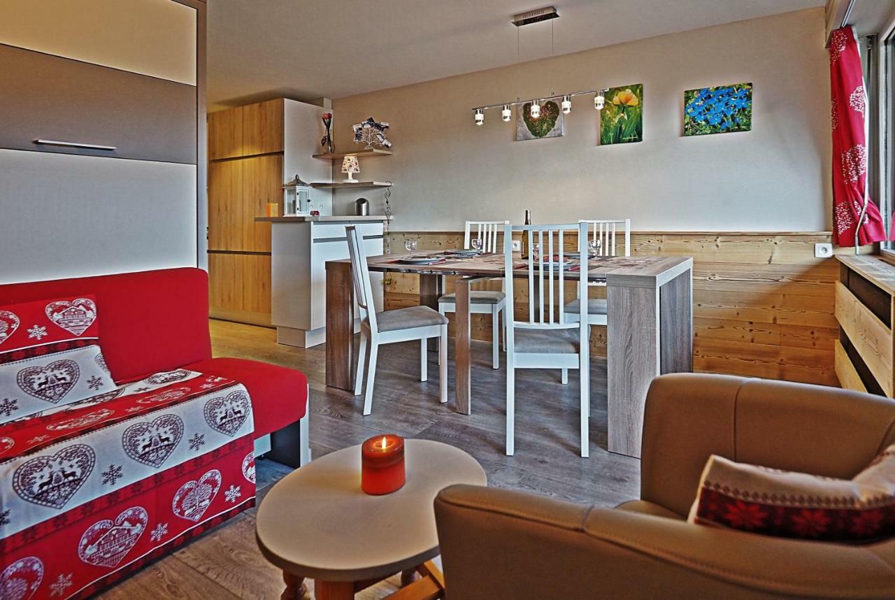 Apartamento Bellevue Centre, Wifi, Mountain View Les Carroz d'Arâches Exterior foto