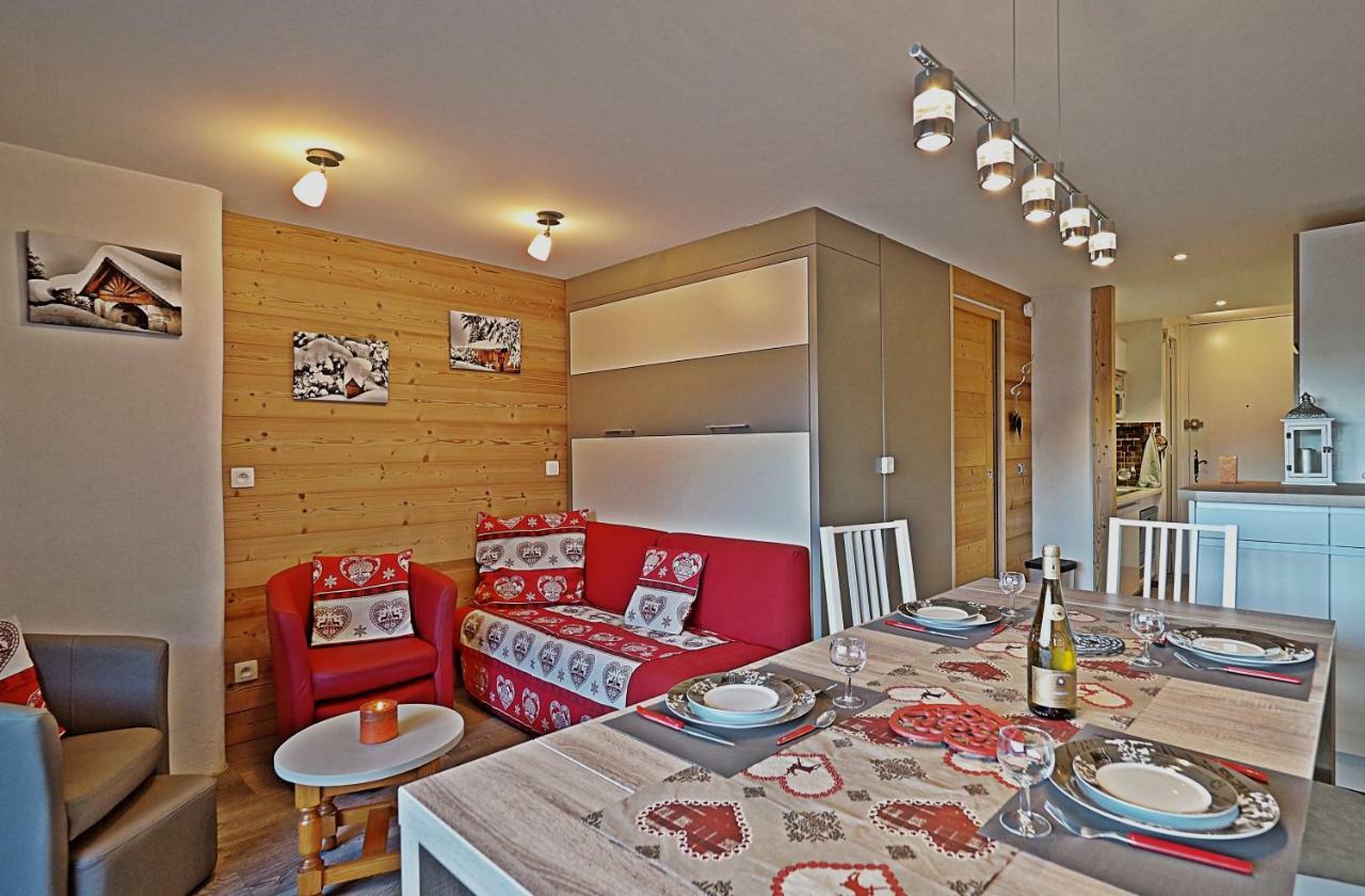 Apartamento Bellevue Centre, Wifi, Mountain View Les Carroz d'Arâches Exterior foto