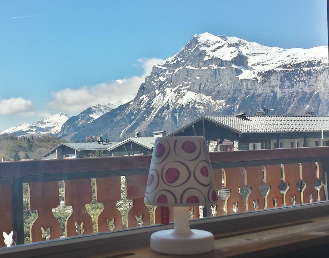 Apartamento Bellevue Centre, Wifi, Mountain View Les Carroz d'Arâches Exterior foto